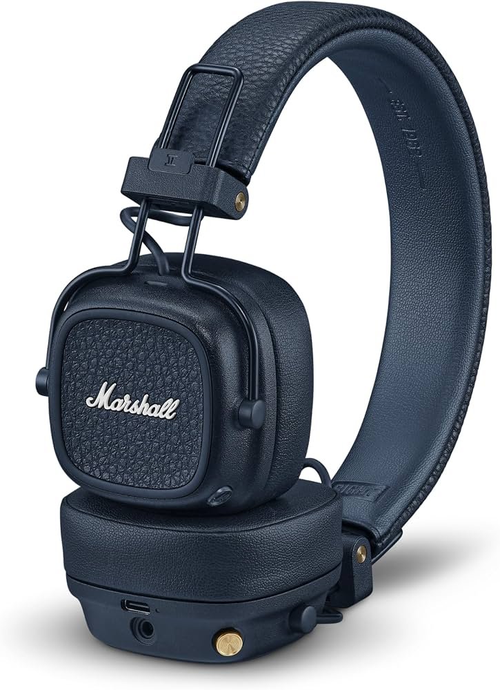 Marshall Major V Wireless On-Ear Headphones (Midnight Blue)